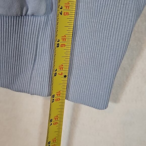 NWOT 3.1 Phillip Lim Raglan French Terry Sweatshirt Light Blue - Picture 6 of 7